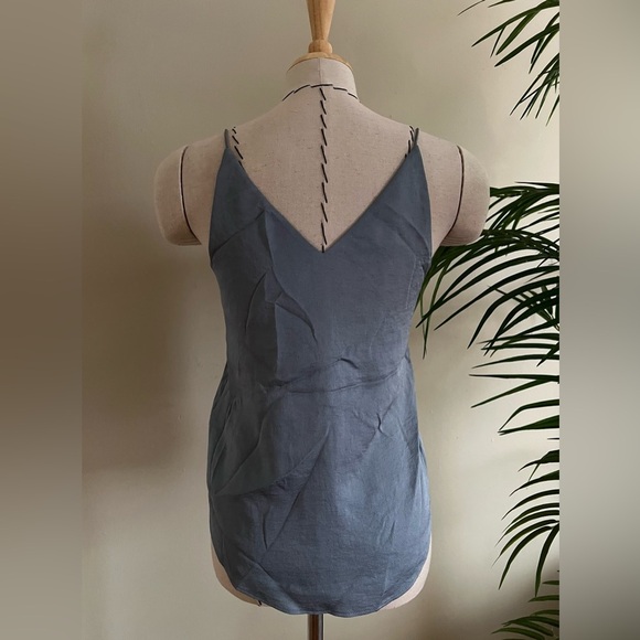 Express Cami Top Spaghetti Straps | Pale Blue | Size XXS - Picture 5 of 7